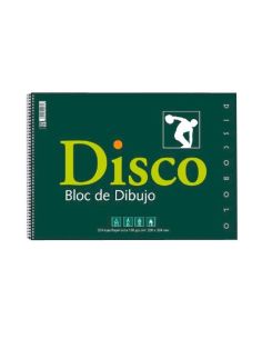 Bloc Dibujo 20H 23X34 130Gr Folio Prolongado Sin Recuadro Espiral