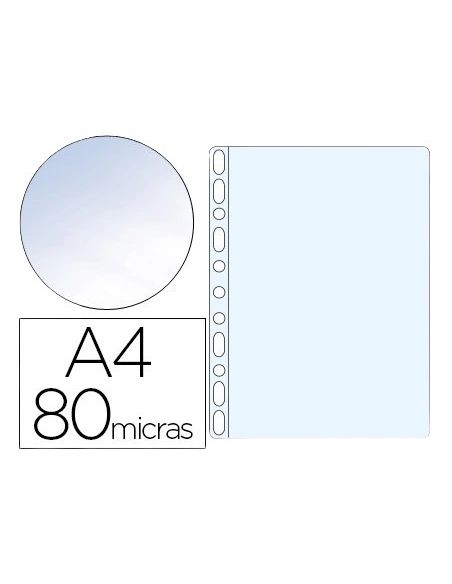Bolsa 10 Uds Funda Multitaladro Pp, A4 11 Taladros 80 Micras