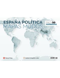 Mapa Mudo España Politica Vicens Vives
