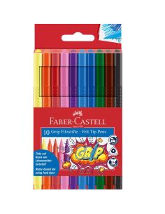 Bolsa 10 Rotuladores Faber Castell Grip