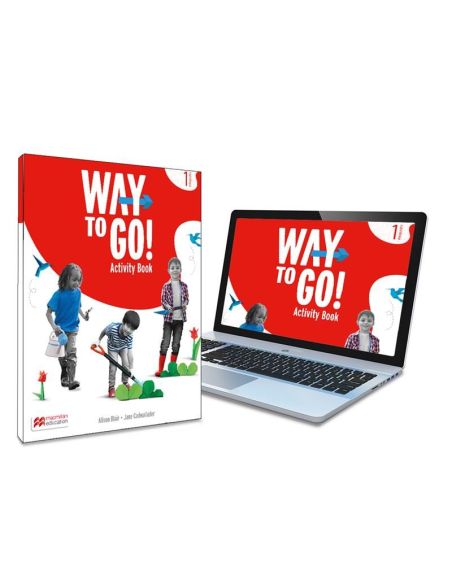 Way To Go! 1 Activity Book: Cuaderno De Actividades Impreso Con Acceso A La Versión Digital