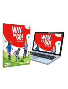 Way To Go! 1 Pupil'S Book: Libro De Texto De Inglés Impreso Con Acceso A La Versión Digital