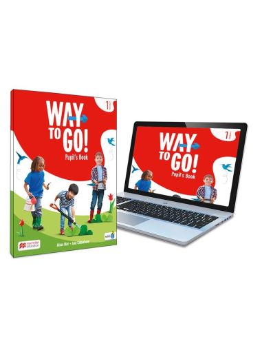Way To Go! 1 Pupil'S Book: Libro De Texto De Inglés Impreso Con Acceso A La Versión Digital