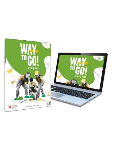 Way To Go! 4 Activity Book: Cuaderno De Actividades Impreso Con Acceso A La Versión Digital
