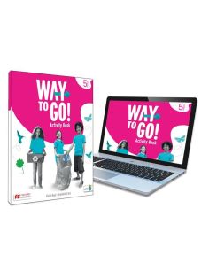 Way To Go! 5 Activity Book: Cuaderno De Actividades Impreso Con Acceso A La Versión Digital