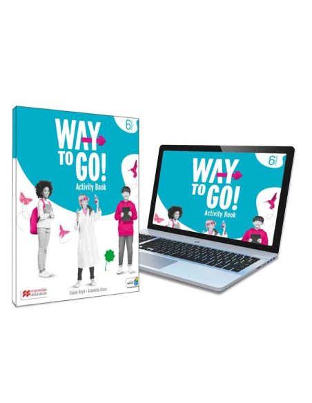Way To Go! 6 Activity Book: Cuaderno De Actividades Con Acceso A La Versión Digital