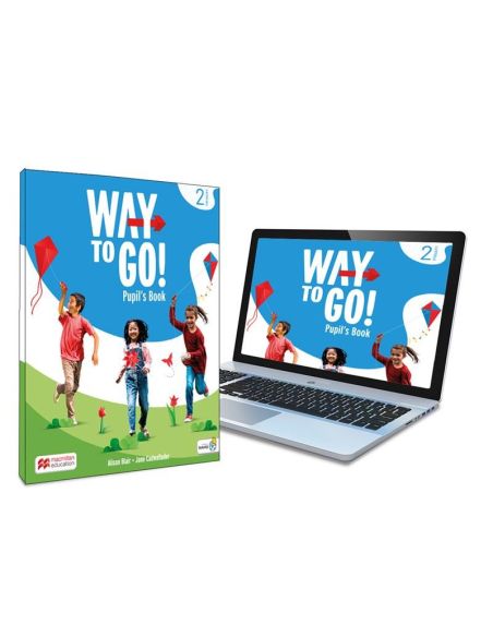 Way To Go! 2 Pupil'S Book: Libro De Texto De Inglés Impreso Con Acceso A La Versión Digital