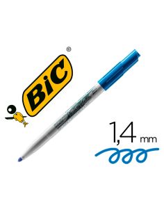 Rotulador Azul Bic Velleda Para Pizarra Punta Redonda 1,4 Mm