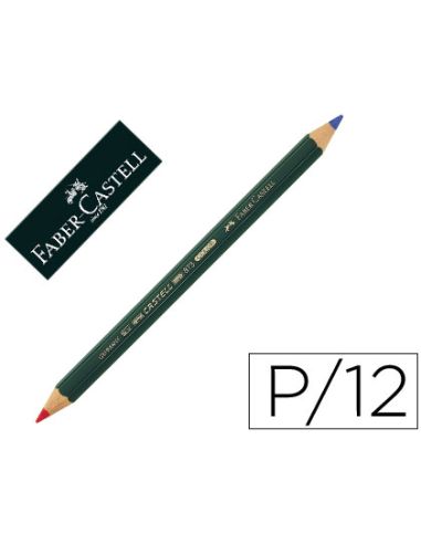 Lapices Bicolor Faber Castell Goldfaber Rojo/Azul Unidad
