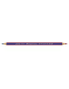Lapices bicolor faber castell fino hexagonal rojo/azul unidad 2