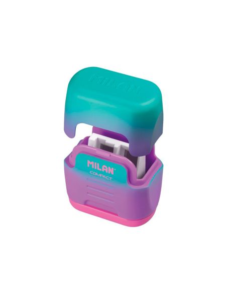 Sacapuntas Milan Compact Sunset Plastico 2 Usos Colores Surtidos